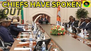 President Hichilema Meets All Zambian Chiefs At State House [upl. by Asilehs]