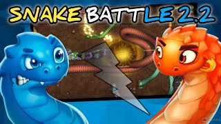 SNAKE BATTLE 22  snake 🐍 worm game play  Royarto gaming snake snakebattle [upl. by Camfort]