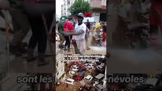 ESPAGNE LES AFRICAINS SE SACRIFIENT pour VALENCE valence immigré africain inondations [upl. by Alvord290]