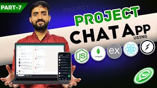 Realtime Responsive Chat App with React Nodejs Socketio and MongoDB  mernproject  Part7 [upl. by Oitaroh]