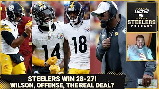 Steelers Russell Wilson Complete 2827 Comeback Win vs Commanders  Mike Tomlin Made a Contender [upl. by Von]