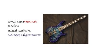 Gears Test Drive  Kiesel Guitars  V6 Deep Night Burst [upl. by Appleby99]