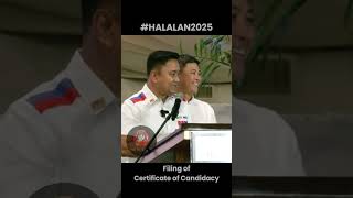 FILING OF CANDIDACY FOR HALALAN 2025 [upl. by Neleb]