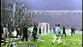 Gol de Barticciotto a Boca transmisión original MEGA Copa Libertadores 1991 [upl. by Inessa]