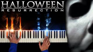 Michael Myers Theme Song  Halloween Resurrection Piano Version [upl. by Yousuf746]