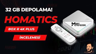 Sonunda Yüksek Depolamalı Lisanslı Cihaz  Homatics Box R 4k Plus İncelemesi [upl. by Ozneral]