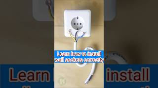 learn how to install wall sockets correctly [upl. by Vashtee]