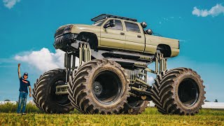 Introducing Monstermax 2 The Worlds Largest Truck Twin Engine Duramax [upl. by Ettenil630]