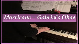 Morricone  Gabriels Oboe arr P Keveren Piano [upl. by Ahseen]