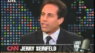 Jerry Seinfeld Vs Larry King sub ita [upl. by Neeham]