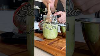 Sauerkraut  Fermented Cabbage  المكوّر المخمّر الغني بالباكتيريا النافعة healthy food وصفات [upl. by Johnsten862]