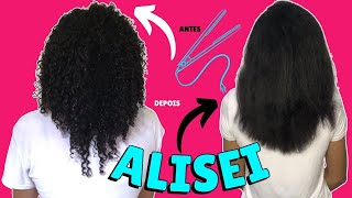 ALISEI O MEU CABELO CACHEADO [upl. by Assilen823]