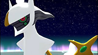 Pokémon Legends Arceus  Final Boss Arceus Battle HQ [upl. by Atiugal517]