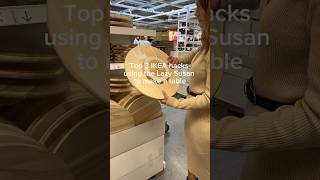 My top 3 viral IKEA side table hacks ikeahomedecor viral ytshorts ikeahack ikeafinds home [upl. by Swirsky244]