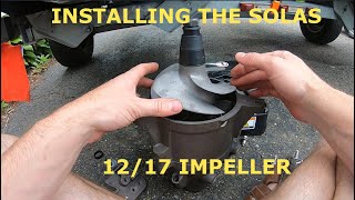 Installing the 1217 Solas Impeller for the Sea Doo Spark Trixx [upl. by Rovner]