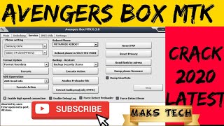 Avengers box mtk crack 2020 latest [upl. by Neersan996]