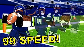 I Gave DK METCALF 99 SPEED in Football Fusion 2 [upl. by Auqinu412]