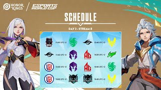 HoK x EWC  Day 2  Group Stage  B Stream [upl. by Orola782]