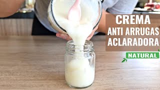 🧴 Crema AntiArrugas  Piel firme sin arrugas Aclaradora de la piel 🥔Receta de más de 100 años [upl. by Anisamot]