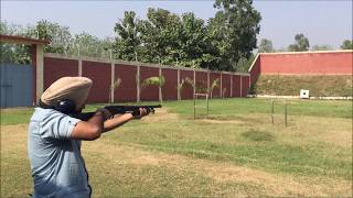 pump action gun INDIA range and shooting [upl. by Zosima]