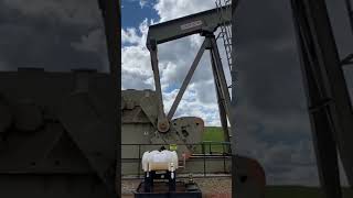 Pumping in the Bakken formation in North Dakota [upl. by Acinimod]