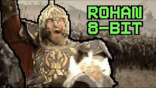 The Lord of the Rings  Rohirrim Charge  But as a Retro Video Game 8 Bit Rohan Theme Music [upl. by Kinney]