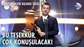 En İyi Erkek Oyuncu Salih Bademci  Pantene Altın Kelebek Ödülleri 2023 [upl. by Wyn]