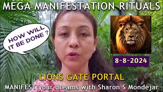 LIONS GATE PORTAL 2024  MEGA Manifestation Rituals [upl. by Frannie365]