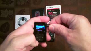 SanDisk Sansa Clip 4 GB MP3 Player by SanDisk Unbox and Review [upl. by Moth945]