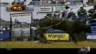 Mudslinger bucks Chad Brennan  02 PBR Jacksonville [upl. by Court]