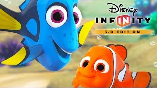 FINDING DORY NEMO Full Game  Fish Cartoon Video Game  PS4 Disney Infinity 30 [upl. by Idnew23]