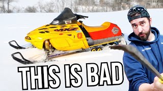 We ALMOST Fixed The SkiDoo I bet you cant figure this out [upl. by Marilla]