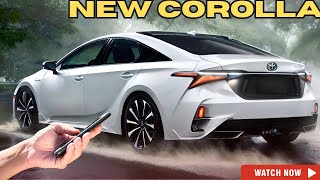 2025 Toyota Corolla Sedan Official Reveal  FIRST LOOK [upl. by Reggis]