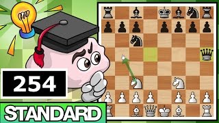 Standard Chess 254 IM Bartholomew vs TOuchlighter Scandinavian Defense [upl. by Serena]