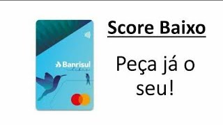 CARTÃO LIBRE  BANRISUL LIBERAR A OPÇÃO PARA ENVIAR DOCUMENTAÇÃO QUE FALTAR [upl. by Wentworth]