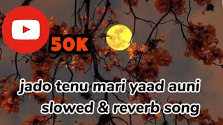 Jado tenu meri yaad auni  Ehsaas Remix  Slowed and Reverb  Naveed Akhtar  LoFi Remix [upl. by Ailehc667]