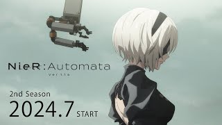 NieR Automata Ver11a  Temporada 2  Teaser Anime Oficial  Promotion File 011 [upl. by Lissner]