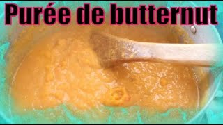 Recette butternut Faire la purée de butternut rapidement [upl. by Travax823]