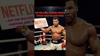 108 MILLION VIEWERS WATCH TYSON TAKE ON JAKE PAUL [upl. by Rovelli]