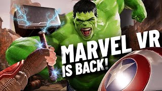 The OFFICIAL MARVEL VR GAME is BACK  Marvel Powers United VR Quest 3 [upl. by Wilser]