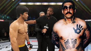 UFC 4  Bruce Lee vs Luis Flores La Eme EA Sports UFC 4 [upl. by Enyala]