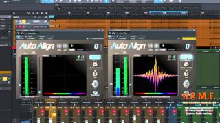 How To Use Auto Align By Sound Radix In PreSonus Studio One [upl. by Yhtamit924]