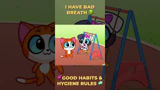 🤢 BAD BREATH NOT ANYMORE 🚫 LET’S MASTER GOOD HYGIENE 🎊🦷😸 [upl. by Yesrej350]