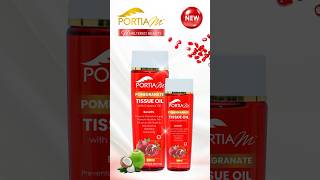 Introducing the Portia M pomegranate tissue oil  with coconut oil portiamunfilteredbeauty [upl. by Klement]