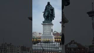 🇳🇱 Statue Michiel de Ruyter Vlissingen Netherlands TravelwithHugoF statue vlissingen [upl. by Phaidra]