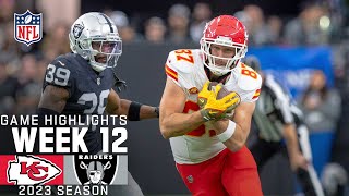 Kansas City Chiefs vs Las Vegas Raiders Game Highlights  NFL 2023 Week 12 [upl. by Addia]