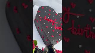 💖Romantic Heart Shape Cake Design to Express Your Love 💕 [upl. by Iderf579]