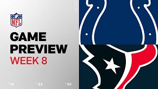 Indianapolis Colts vs Houston Texans  2024 Week 8 Game Preview [upl. by Neerual299]