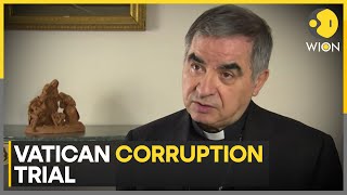 Cardinal Becciu sent to prison for 55 years in historic Vatican fraud trial  WION [upl. by Aita394]