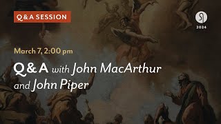 Shepherds Conference Q amp A with John MacArthur and John Piper [upl. by Antin]